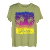 Familienurlaub Hawaii Kona Sonnenuntergang Strand lustig T-Shirt
