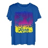 Familienurlaub Hawaii Kona Sonnenuntergang Strand lustig T-Shirt
