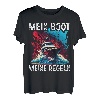 Segler Kapitän Skipper Mein Boot Meine Regeln T-Shirt
