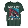 Segler Kapitän Skipper Mein Boot Meine Regeln T-Shirt