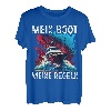 Segler Kapitän Skipper Mein Boot Meine Regeln T-Shirt
