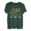 Herren Vatertag Angeln Haken an Jesus Christian T-Shirt