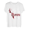Herren Ugly Christmas Shirt Opa Dad Hunters Jagd Hirsch Plaid T-Shirt