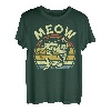 Herren Wels-Shirt Miau Angeln Papa Opa Geschenk Lustiges Welsangeln T-Shirt