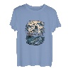 Fischen, Hai, Fischer, Anglerin T-Shirt