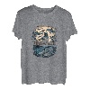 Fischen, Hai, Fischer, Anglerin T-Shirt