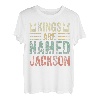 Kings Are Named Jackson Shirt Lustiger personalisierter Name T-Shirt