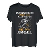 Herren Unterschätze Niemals Einen Alten Mann Mit Einer Angel Angeln T-Shirt