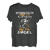 Herren Unterschätze Niemals Einen Alten Mann Mit Einer Angel Angeln T-Shirt
