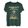 Herren Unterschätze Niemals Einen Alten Mann Mit Einer Angel Angeln T-Shirt