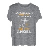 Herren Unterschätze Niemals Einen Alten Mann Mit Einer Angel Angeln T-Shirt