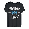 Mutter Son Trip Sommer Familie Urlaub Reise Kreuzfahrt Strand T-Shirt