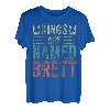 Lustiger personalisierter Name Shirt Kings Are Named Brett T-Shirt