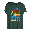 Sapelo Island Georgia Surf- und Strand-Souvenir im Retro-Stil T-Shirt