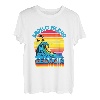 Sapelo Island Georgia Surf- und Strand-Souvenir im Retro-Stil T-Shirt