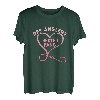 Damen Angeln Angler Liebesbeweis Lustig Valentinstag Anglerin T-Shirt