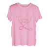 Damen Angeln Angler Liebesbeweis Lustig Valentinstag Anglerin T-Shirt