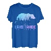 Lake Tahoe California Bear Grizzly Pride im Freien, Vintage-Stil T-Shirt