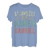 Kings Are Named Gabriel Shirt Lustiger Personalisierter Name T-Shirt