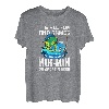 All Fun And Games Until Loses Funny Fishing Largemouth Barsch T-Shirt