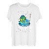 All Fun And Games Until Loses Funny Fishing Largemouth Barsch T-Shirt