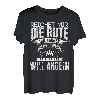Reichet Mir Die Rute Ihr Narren Der König Will Angeln T-Shirt