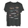 Fisch Angler Herren Hobby Angeln Männertag Fischer T-Shirt