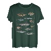 Fisch Angler Herren Hobby Angeln Männertag Fischer T-Shirt
