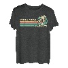 Retro Vintage Familienurlaub Costa Rica Pura Vida Strand T-Shirt