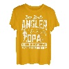 Herren Der Beste Angler & Opa Zu Sein Nicht Einfach Aber Bin Ich T-Shirt