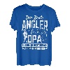 Herren Der Beste Angler & Opa Zu Sein Nicht Einfach Aber Bin Ich T-Shirt