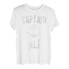 Herren Lustiges personalisiertes Bootsshirt mit Vorname Captain Ali T-Shirt