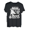 Ich kann nicht zu Hause bleiben Angeln Bergcamping Jagen Fischen T-Shirt