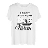 Ich kann nicht zu Hause bleiben Angeln Bergcamping Jagen Fischen T-Shirt