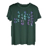 Lustiges T-Shirt für Männer, lustige holografische Farbkalligraphie, die gerade genug ist, um Tonkatsu jederzeit zu essen T-Shirt