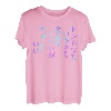 Lustiges T-Shirt für Männer, lustige holografische Farbkalligraphie, die gerade genug ist, um Tonkatsu jederzeit zu essen T-Shirt