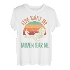 Herren Fish Want Me Frauen Fear Me Angler Angler T-Shirt