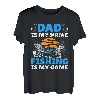 Herren Papa ist mein Name Angeln ist mein Spiel Ich Angeln T-Shirt