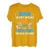 Herren Papa ist mein Name Angeln ist mein Spiel Ich Angeln T-Shirt