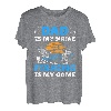 Herren Papa ist mein Name Angeln ist mein Spiel Ich Angeln T-Shirt