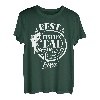 Bester Angel Vater Aller Zeiten Papa Fischen Angler Angeln T-Shirt