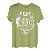 Bester Angel Vater Aller Zeiten Papa Fischen Angler Angeln T-Shirt