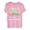 Zanderfischen Die einzige Sportart, an der ein schlechter Tag Zander fischt T-Shirt