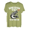 Schlucken Baby nicht spucken I Raubfisch Angler Hecht Rute T-Shirt