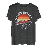 Captain Awesome Boat Vintage Retro Jacke T-Shirt