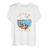 Retro Feuerinsel Souvenir - Vintage Strand Urlaub T-Shirt