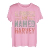 Kings Are Named Harvey Shirt Lustiger Personalisierter Name T-Shirt