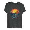 Retro Hendersonville Home North Carolina Mountain Blockhütte T-Shirt