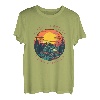Retro Hendersonville Home North Carolina Mountain Blockhütte T-Shirt
