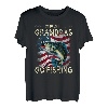 Herren Real Grandpas Go Fishing - Largemouth Barsch T-Shirt